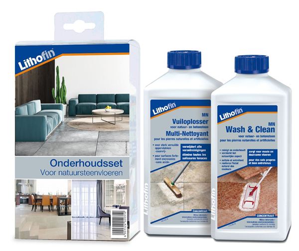 Afbeelding van Lithofin Onderhousset voor natuursteen vloeren