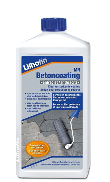 Afbeelding van Lithofin MN Betoncoating - Antraciet - 